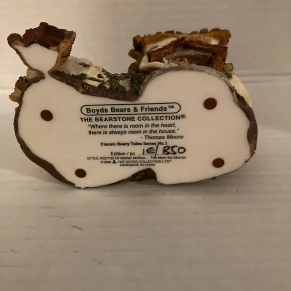 Boyd’s Bears 1999 Ol Mother McBear the more the merrier 1E/850 style 227733 - Picture 10 of 14